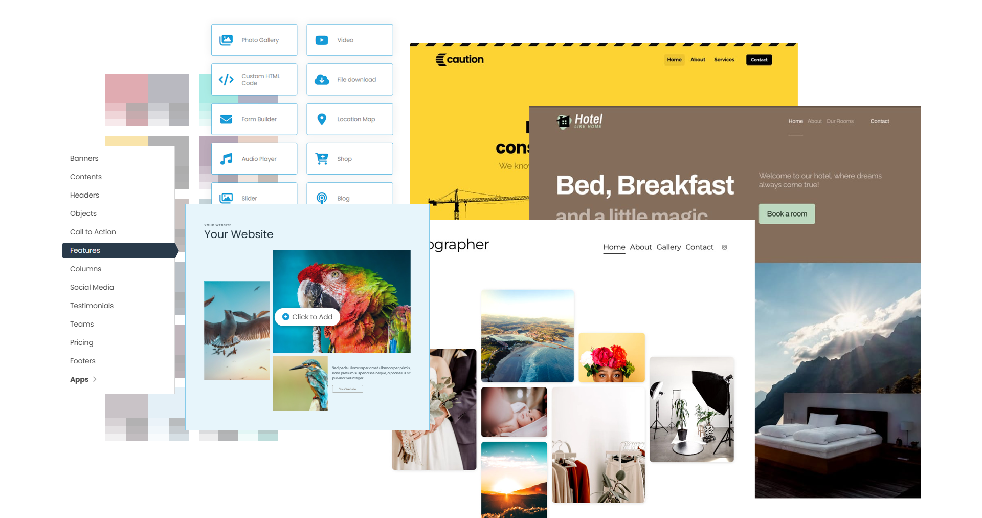 Website Builder Dashboard